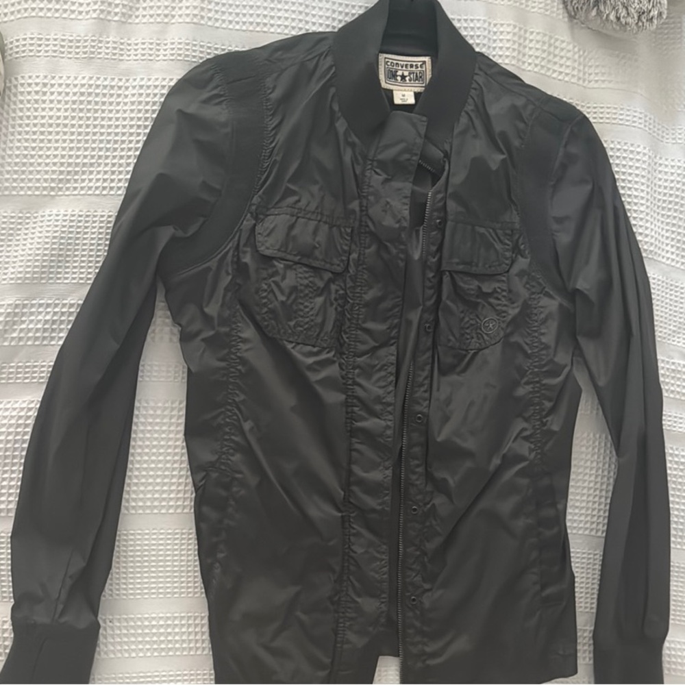 Converse Women's Utility Jacket in Black